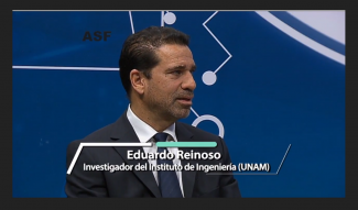 Imagen de Eduardo Reinoso en programa de televisión